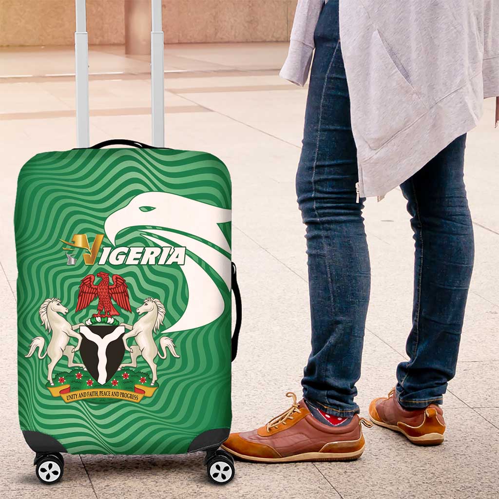 Nigeria Luggage Cover Jamhuriyar Tarayyar Najeriya - Wonder Print Shop