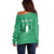 Personalized Nigeria Off Shoulder Sweater Jamhuriyar Tarayyar Najeriya - Wonder Print Shop