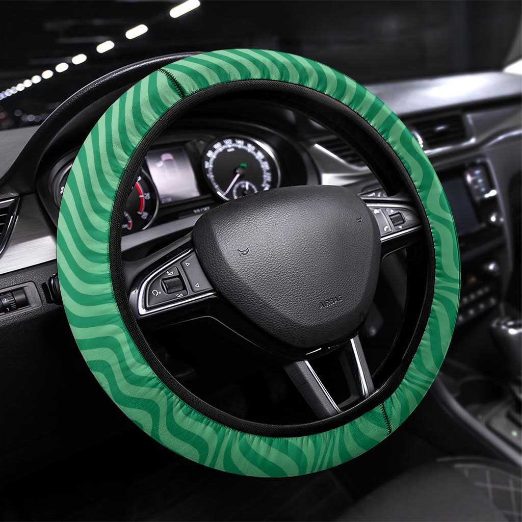 Nigeria Steering Wheel Cover Jamhuriyar Tarayyar Najeriya - Wonder Print Shop