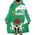 Personalized Nigeria Wearable Blanket Hoodie Jamhuriyar Tarayyar Najeriya - Wonder Print Shop