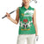 Personalized Nigeria Women Sleeveless Polo Shirt Jamhuriyar Tarayyar Najeriya - Wonder Print Shop