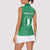 Personalized Nigeria Women Sleeveless Polo Shirt Jamhuriyar Tarayyar Najeriya - Wonder Print Shop