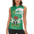 Personalized Nigeria Women Sleeveless Polo Shirt Jamhuriyar Tarayyar Najeriya - Wonder Print Shop