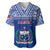 Samoa Rugby Baseball Jersey Manu Samoa Polynesian Tatoo Pattern - Wonder Print Shop