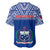 Samoa Rugby Baseball Jersey Manu Samoa Polynesian Tatoo Pattern - Wonder Print Shop