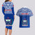 Samoa Rugby Couples Matching Long Sleeve Bodycon Dress and Hawaiian Shirt Manu Samoa Polynesian Tatoo Pattern - Wonder Print Shop