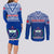 Samoa Rugby Couples Matching Long Sleeve Bodycon Dress and Long Sleeve Button Shirts Manu Samoa Polynesian Tatoo Pattern - Wonder Print Shop