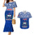 Samoa Rugby Couples Matching Mermaid Dress and Hawaiian Shirt Manu Samoa Polynesian Tatoo Pattern - Wonder Print Shop