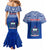 Samoa Rugby Couples Matching Mermaid Dress and Hawaiian Shirt Manu Samoa Polynesian Tatoo Pattern - Wonder Print Shop