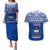 Samoa Rugby Couples Matching Puletasi Dress and Hawaiian Shirt Manu Samoa Polynesian Tatoo Pattern - Wonder Print Shop