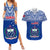 Samoa Rugby Couples Matching Summer Maxi Dress and Hawaiian Shirt Manu Samoa Polynesian Tatoo Pattern - Wonder Print Shop