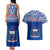 Samoa Rugby Couples Matching Tank Maxi Dress and Hawaiian Shirt Manu Samoa Polynesian Tatoo Pattern - Wonder Print Shop