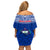 Samoa Rugby Family Matching Off Shoulder Short Dress and Hawaiian Shirt Manu Samoa Polynesian Tatoo Pattern - Wonder Print Shop