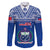 Samoa Rugby Family Matching Puletasi Dress and Hawaiian Shirt Manu Samoa Polynesian Tatoo Pattern - Wonder Print Shop