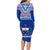 Samoa Rugby Long Sleeve Bodycon Dress Manu Samoa Polynesian Tatoo Pattern - Wonder Print Shop