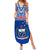 Samoa Rugby Summer Maxi Dress Manu Samoa Polynesian Tatoo Pattern - Wonder Print Shop