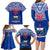 Custom Samoa Rugby Family Matching Long Sleeve Bodycon Dress and Hawaiian Shirt Manu Samoa Polynesian Tatoo Pattern - Wonder Print Shop