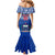 Custom Samoa Rugby Family Matching Mermaid Dress and Hawaiian Shirt Manu Samoa Polynesian Tatoo Pattern - Wonder Print Shop