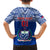 Custom Samoa Rugby Kid Hawaiian Shirt Manu Samoa Polynesian Tatoo Pattern - Wonder Print Shop