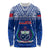 Custom Samoa Rugby Long Sleeve Shirt Manu Samoa Polynesian Tatoo Pattern - Wonder Print Shop