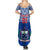 Custom Samoa Rugby Summer Maxi Dress Manu Samoa Polynesian Tatoo Pattern - Wonder Print Shop