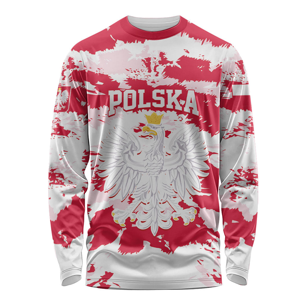 Personalized Rzeczpospolita Polska Long Sleeve Shirt Happy Independence Day