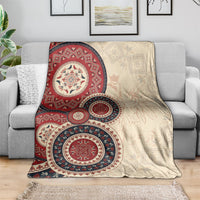 Polish Circle Pattern Blanket Polska Traditional Pattern