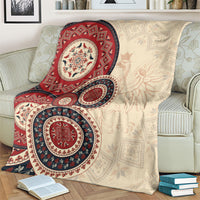 Polish Circle Pattern Blanket Polska Traditional Pattern