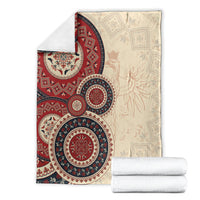 Polish Circle Pattern Blanket Polska Traditional Pattern