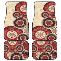 Polish Circle Pattern Car Mats Polska Traditional Pattern