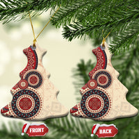 Polish Circle Pattern Ceramic Ornament Polska Traditional Pattern