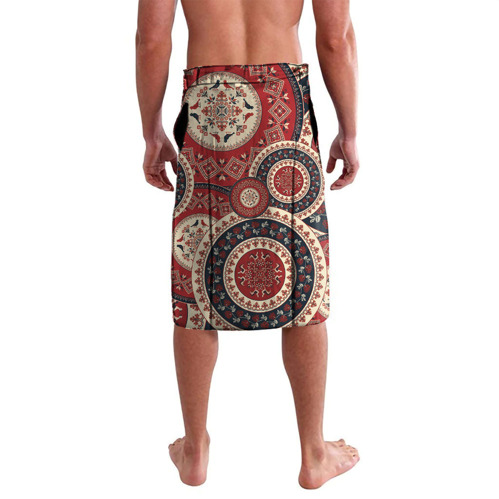 Polish Circle Pattern Lavalava Polska Traditional Pattern