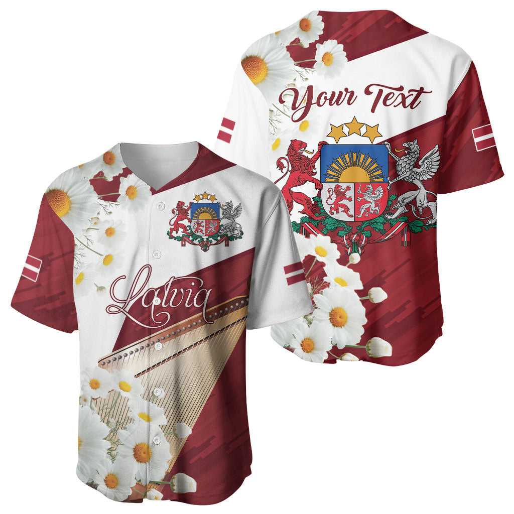 Personalized Latvijas Republika Baseball Jersey Happy Independence Day