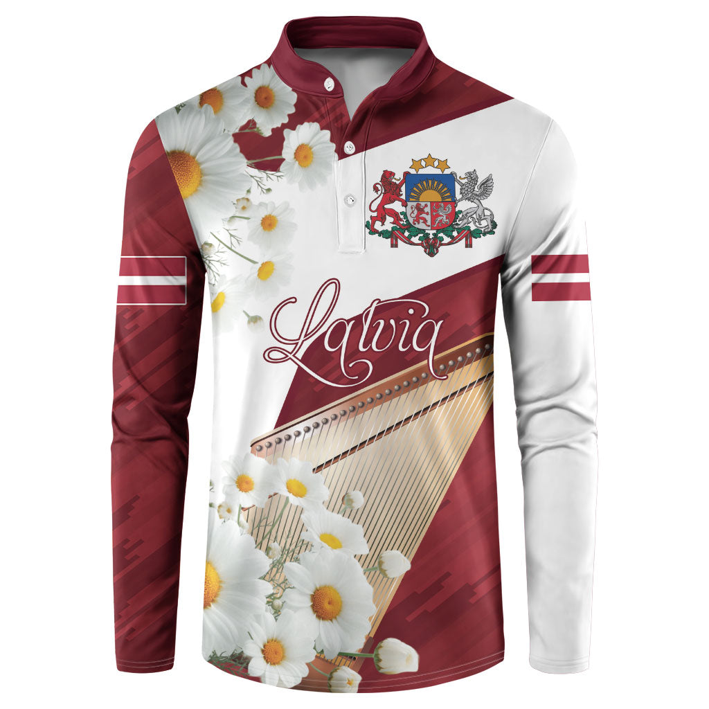 Personalized Latvijas Republika Button Sweatshirt Happy Independence Day