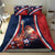 France Christmas Bedding Set Joyeux Noel Santa Claus Eiffel Tower - Wonder Print Shop