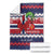 Norway Christmas Blanket God Jul! Coquette Bow