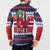 Norway Christmas Button Sweatshirt God Jul! Coquette Bow - Wonder Print Shop