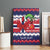 Norway Christmas Canvas Wall Art God Jul! Coquette Bow - Wonder Print Shop