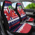 Norway Christmas Car Seat Cover God Jul! Coquette Bow - Wonder Print Shop