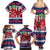 Norway Christmas Family Matching Summer Maxi Dress and Hawaiian Shirt God Jul! Coquette Bow - Wonder Print Shop