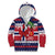 Norway Christmas Kid Hoodie God Jul! Coquette Bow - Wonder Print Shop