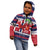 Norway Christmas Kid Hoodie God Jul! Coquette Bow - Wonder Print Shop