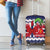 Norway Christmas Luggage Cover God Jul! Coquette Bow - Wonder Print Shop