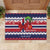 Norway Christmas Rubber Doormat God Jul! Coquette Bow - Wonder Print Shop