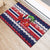 Norway Christmas Rubber Doormat God Jul! Coquette Bow - Wonder Print Shop