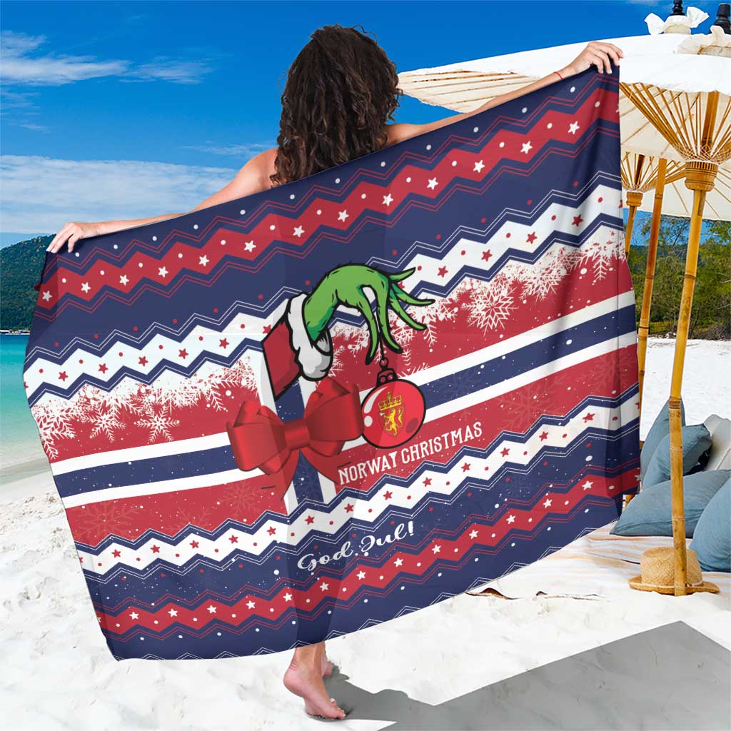 Norway Christmas Sarong God Jul! Coquette Bow