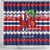 Norway Christmas Shower Curtain God Jul! Coquette Bow