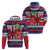 Norway Christmas Zip Hoodie God Jul! Coquette Bow - Wonder Print Shop