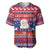 Liechtenstein Christmas Baseball Jersey Frohe Weihnachten Der Weihnachtsmann - Wonder Print Shop