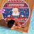 Liechtenstein Christmas Beach Blanket Frohe Weihnachten Der Weihnachtsmann - Wonder Print Shop